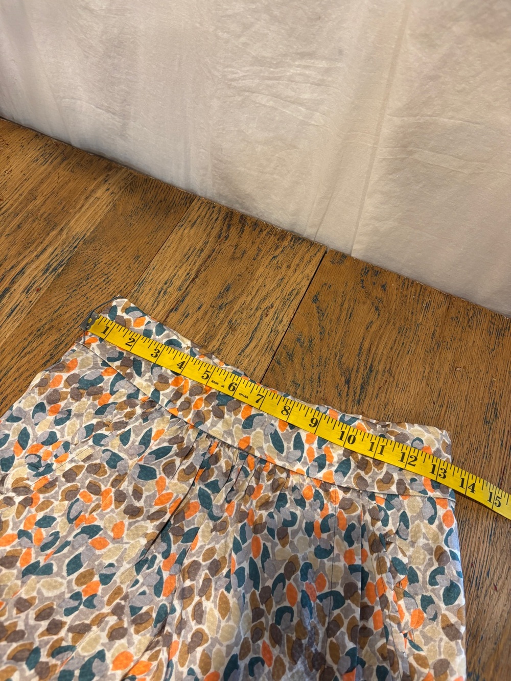 SITA MURT Silk Abstract Print Wrap Skirt Size 38 - Picture 10 of 11